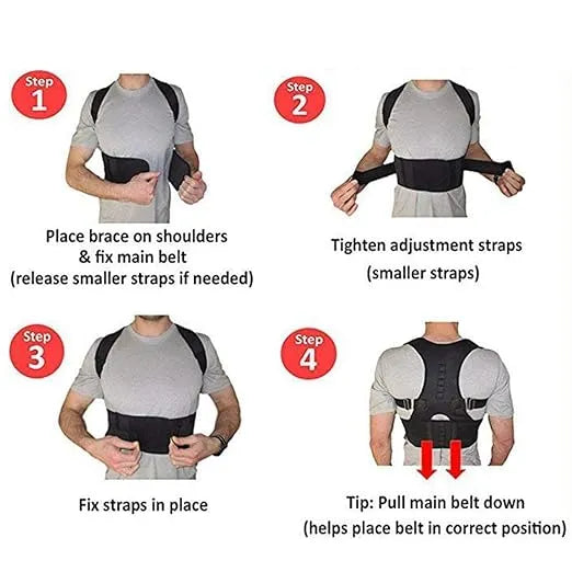 Shoulder Back Support Belt To